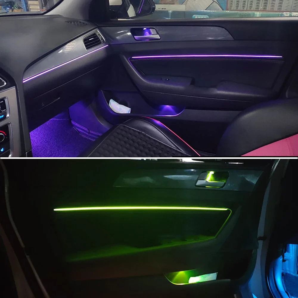 For bmw f10 f18 f35 f34 f01 f02 f07 f06 F30 G30 G31 G38  Ambient light 64 Color Interior Decorative illumination LED Lamp