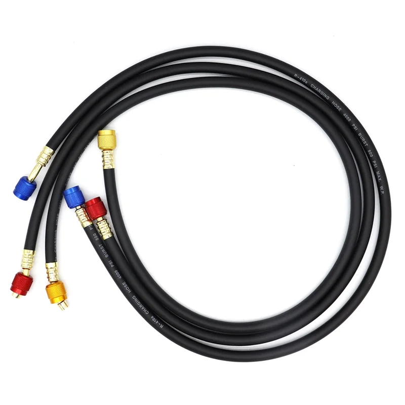 

FAAJ-R410A 1/4 дюйма SAE Набор заправочных шлангов HVAC Шланги для зарядки хладагента кондиционера для R410A R22 R134A