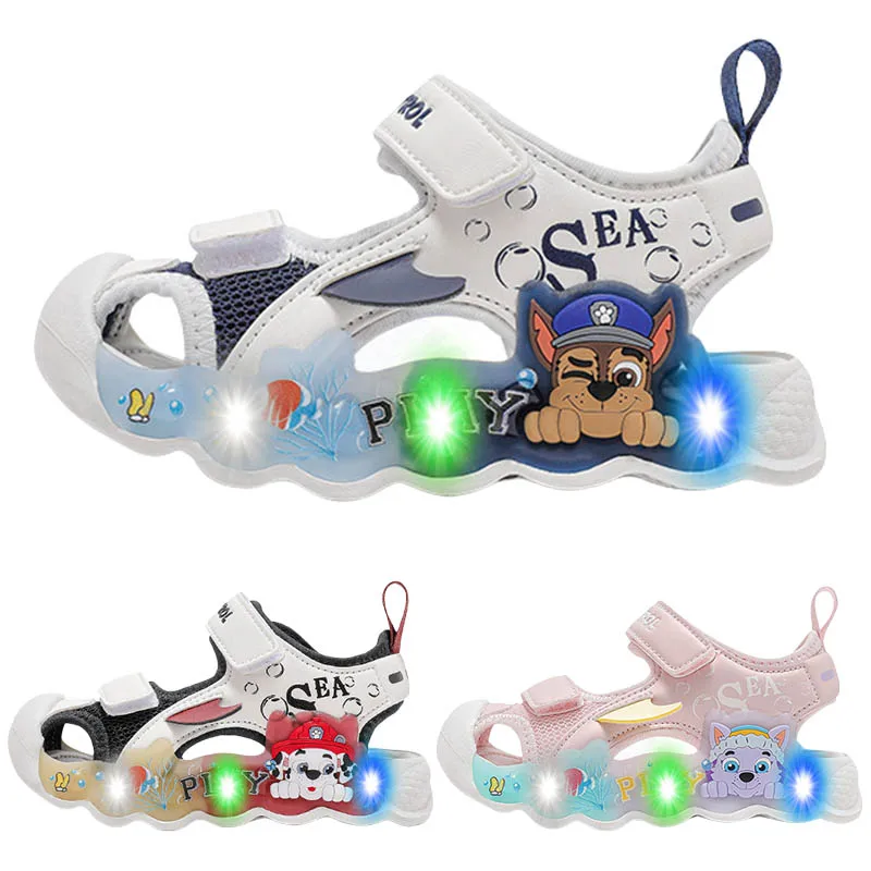 

Paw Patrol Chase Breathable Sport Sandals Summer Boys Girls Casual Beach Shoes Comfortable Soft Sole Fashion Non-slip Sandals