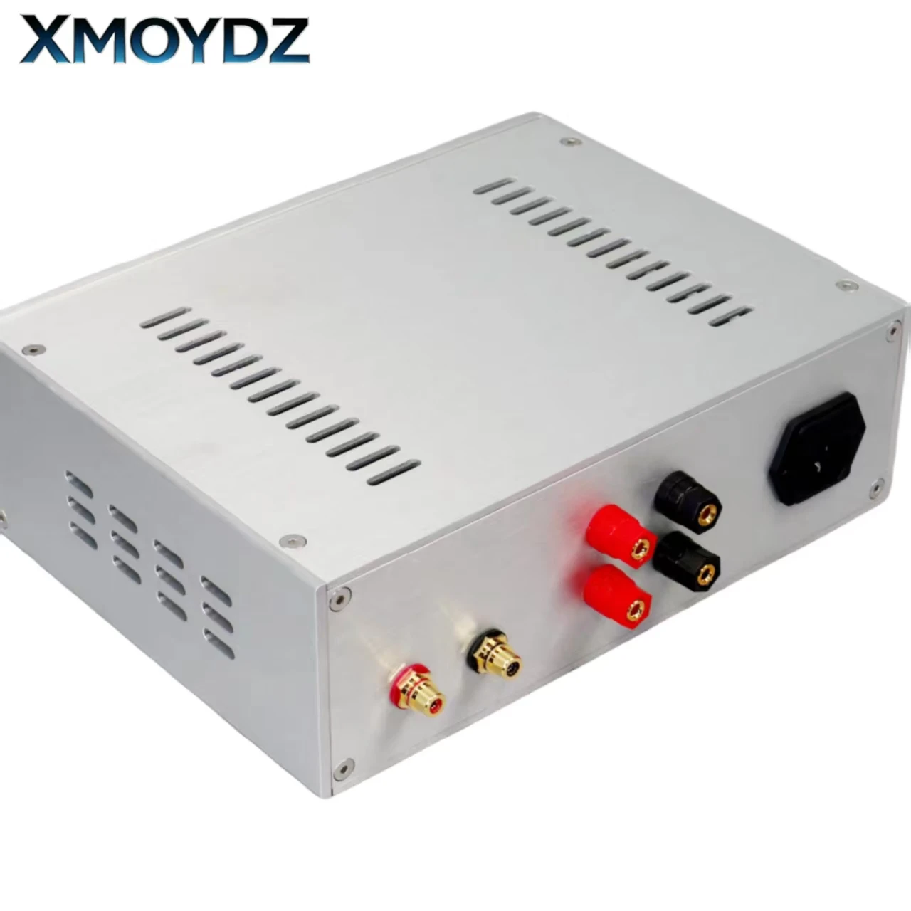 All Aluminum Alloy Amplifier Chassis 2608 with Built-in Dual VU Meters DIY HiFi Preamp Headphone Power Amp Audio Enclosure Case - view 3