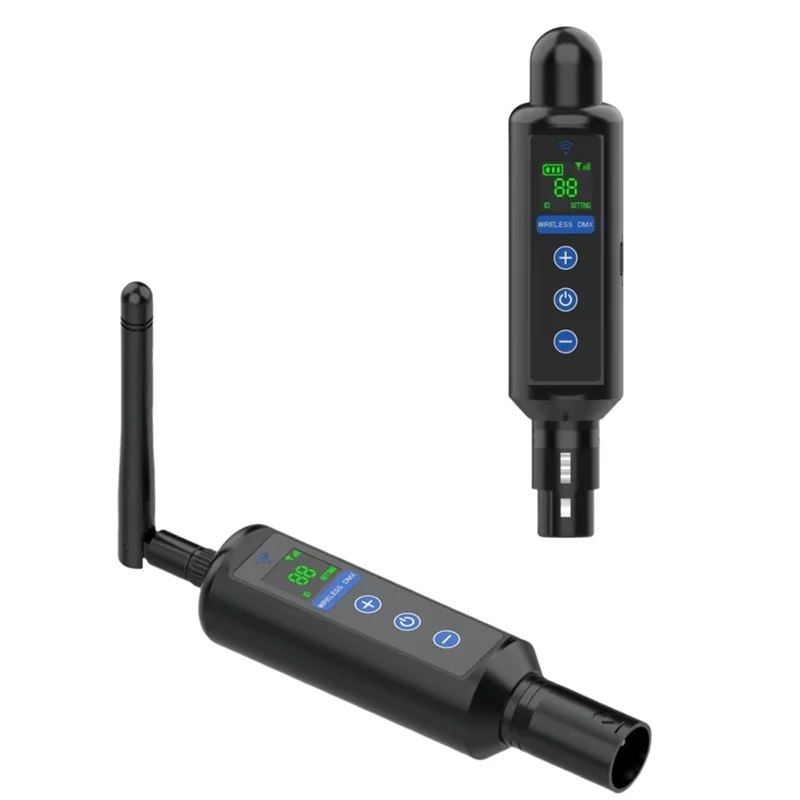 【RABATT】Wireless Dmx Receiver Transmitter 2.4G For LED Stage Lighting Control Stage Disco Party Bar Lighting New DMX Controller