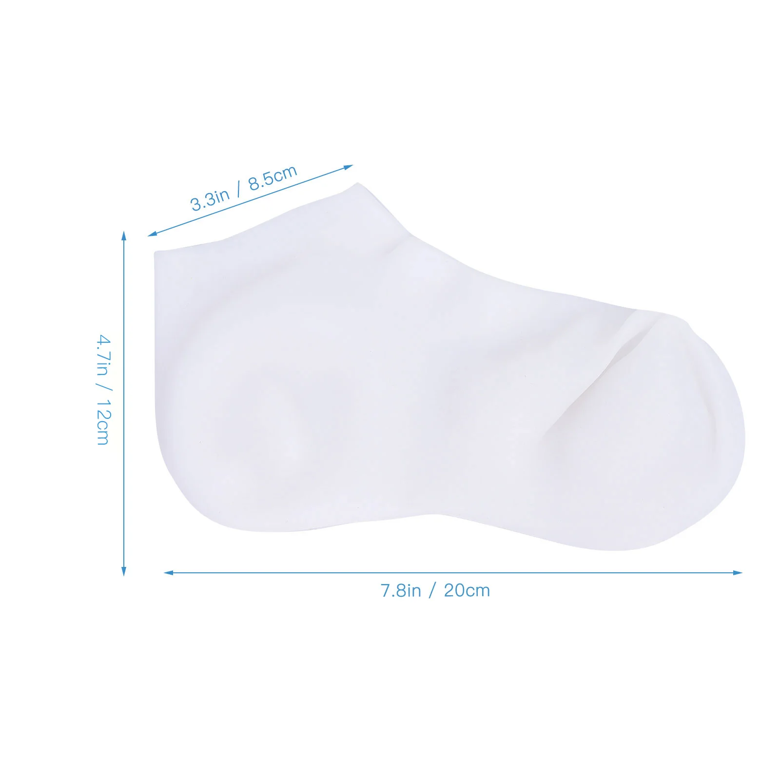 

Protective Socks SEBS Material Moisturizing Elasticity for Dry Cracked Treatment Preserve Moisture Foot Care