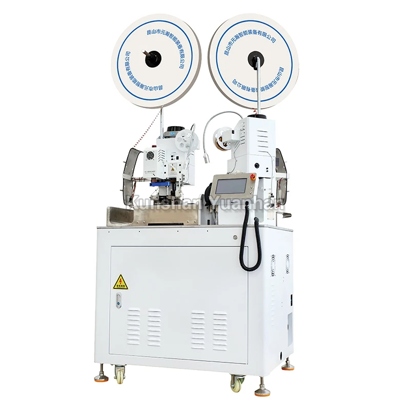 Automatic Photovoltaic Cables M C4 Connector Terminal Crimping Machine