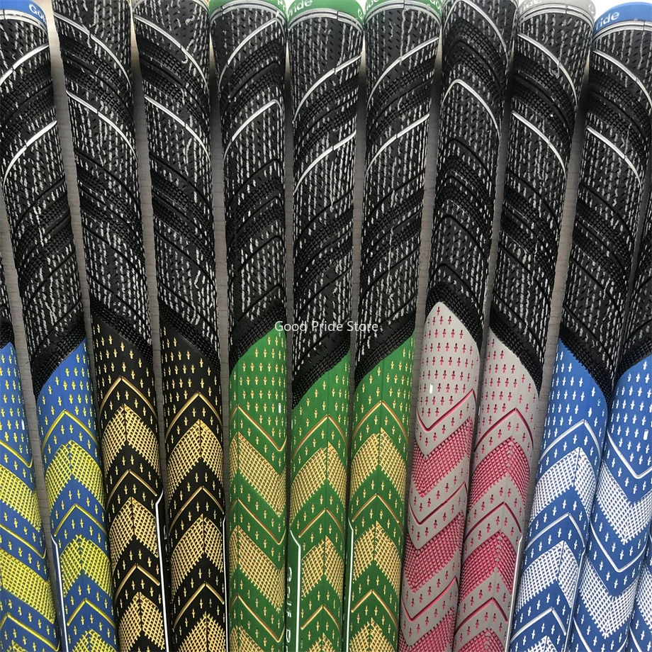 10pcs/lot PLUS4 TEAMS Golf Grip Rubber Golf Grips Cotton Yarn Golf Club Grips Iron and Wood Standard/Midsize Grip Universal 골프연습