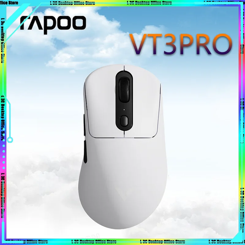 

RAPOO VT3Pro Max Dual Mode Wireless Mouse USB PAW3950 4k/8k Ergonomics Low Latency Lightweight Gaming Mouse PC Accessories Gamer