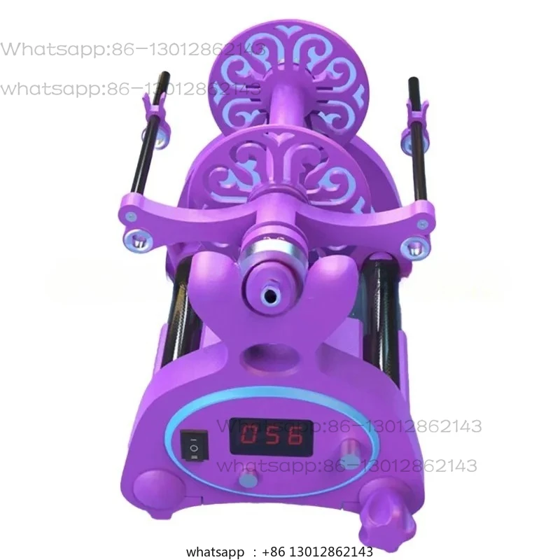 AC100-240v Household Digital Display Mini Electric Spinning Wheel, Wool Fibre Twisting, Forward And Reverse With Pedal