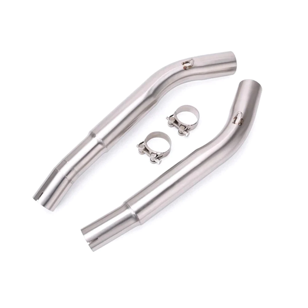 unique Hot Sale Very Durable 1 Set Motor Exhaust Pipe Middle Link Pipe for Suzuki Hayabusa GSX-R 1300 2008-2017