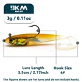 3Pcs-Yellow  5.5cm