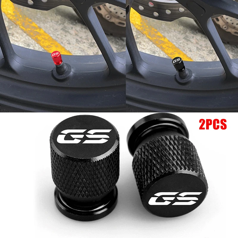 GS Motorcycle Tire Valve Air Port Stem Cover Cap Plug CNC For BMW R1200GS LC R1250GS ADV F750GS F850GS F800GS F650GS R1300GS