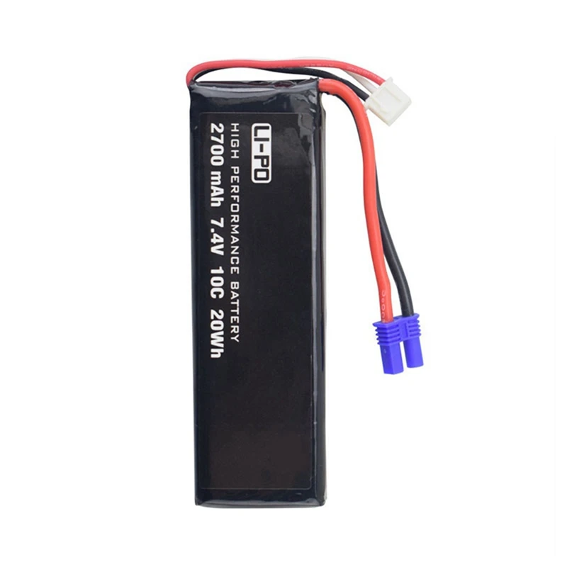 Suitable For H501S H501M Aerial Camera RC Airplane Li-Ion Battery Replacement Accessories 7.4V 2700MAH