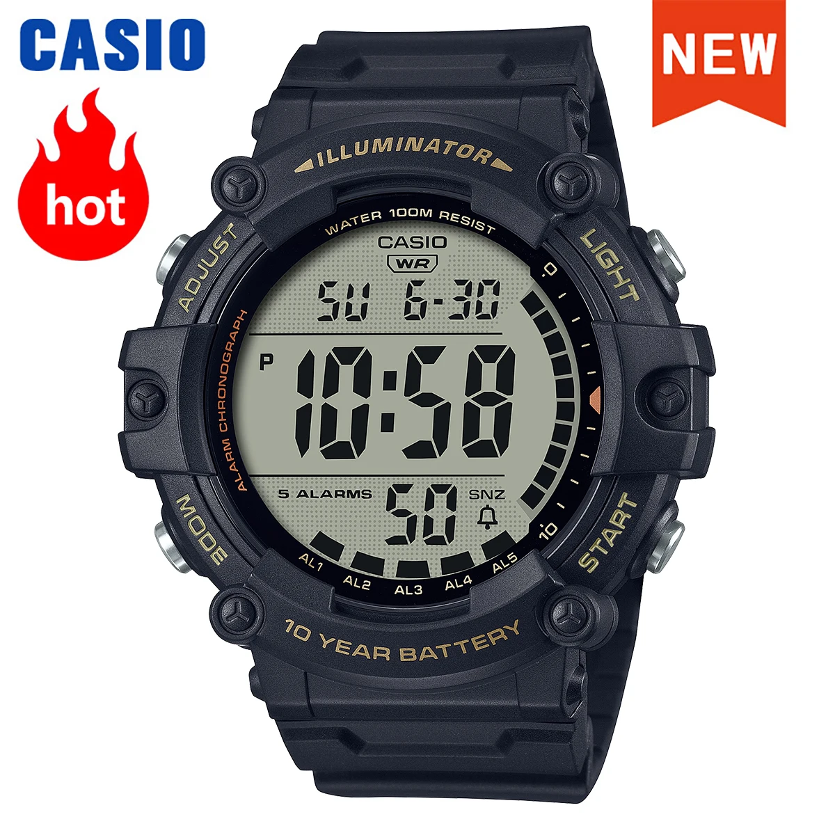 Casio Men's Large D… - image