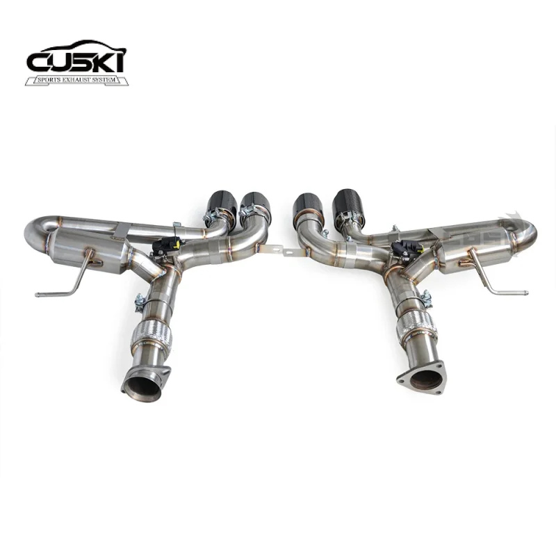 

High-pressure exhaust pipe Exhaust System Muffler for Chevrolet Corvette C8 Z06 2019-2023 with Valve-controlled Catback Exhaust