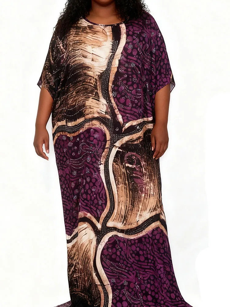 

Элегантное шелковое платье-кафтан для женщин, роскошный парчовый бубу для свадебной вечеринки, вечернее платье Абая в стиле Рамадана, дашики с африканским принтом