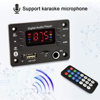 DC 5V 12V MP3 Player Bluetooth 5.0 Decoder Board Car FM Radio Lossless Audio Player DIY Kit Support USB TF AUX Remote Microphone