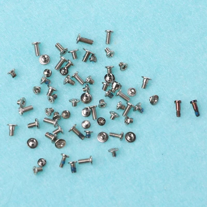 W89C براغي كاملة مجموعة أسفل النجوم مجموعة البراغي إصلاح الترباس الأجزاء الداخلية الاستبدال المعادن