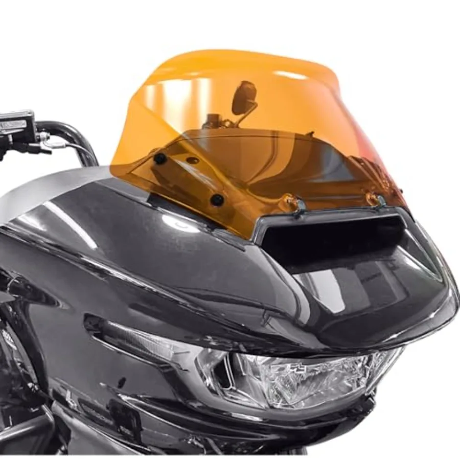 9.5 طويل القامة برتقالي 100 PMMA أكريليك شفاف هدية الزجاج الأمامي لـ Harley Davidson 202324 CVO Road Glide و