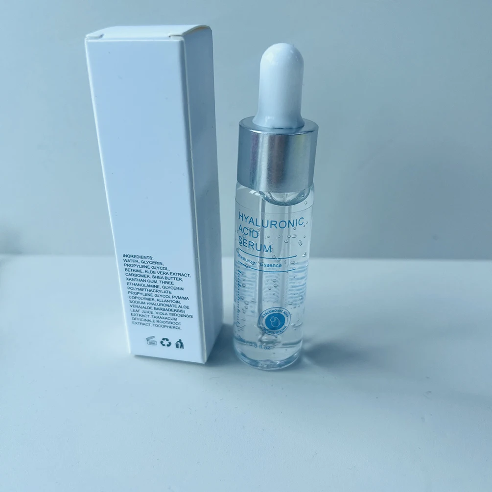 15ml CUSTOM BULK Hyaluronic Acid LIP Serum ฉลากส่วนตัวริมฝีปาก Essence Smooth Fine Lines บํารุงผิว Moisture แต่งหน้ามังสวิรัติ