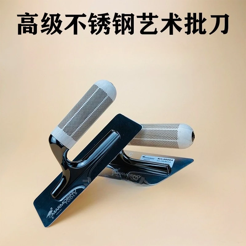 Stainless Steel Spatula Art Paint Tool for Malaysian Paint Plaster Smoothing