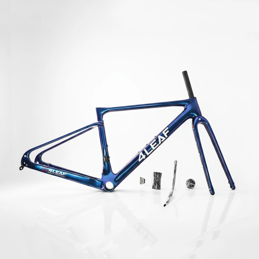 Complete Carbon Gravel Bicycle, Carbon Fiber Material, Professional Groupset Mixed Terrain Off-Road Racing Bike