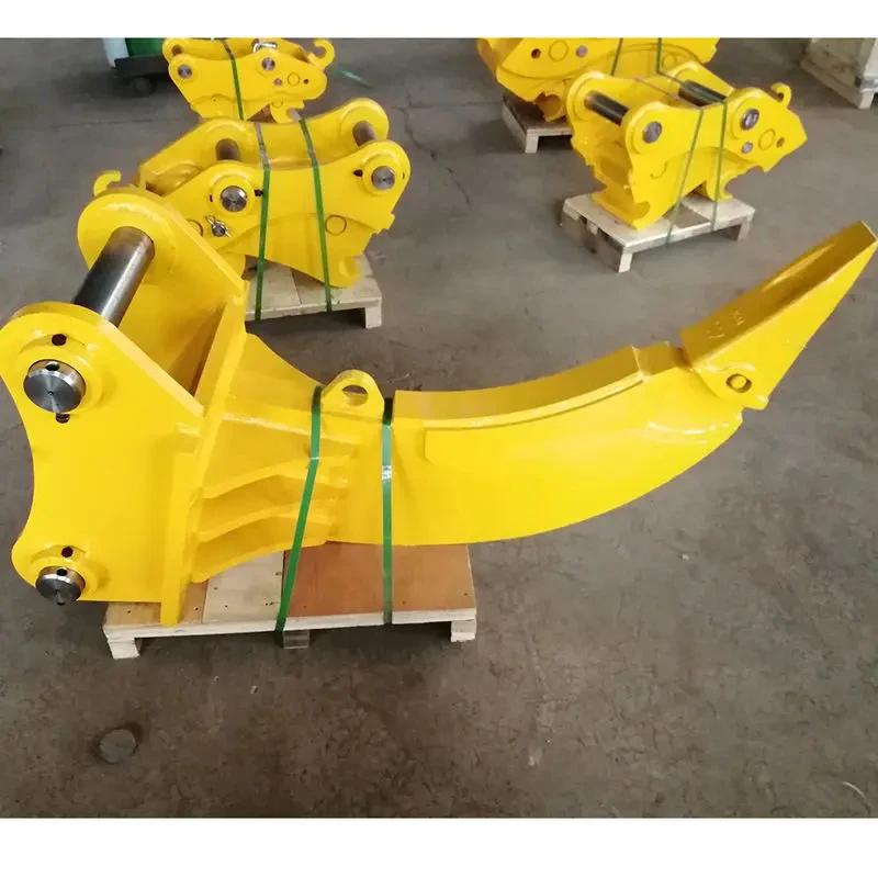 20Ton Engine New Design Teeth Single Ripper For Excavators Rock Breaking Mining Engineering Work