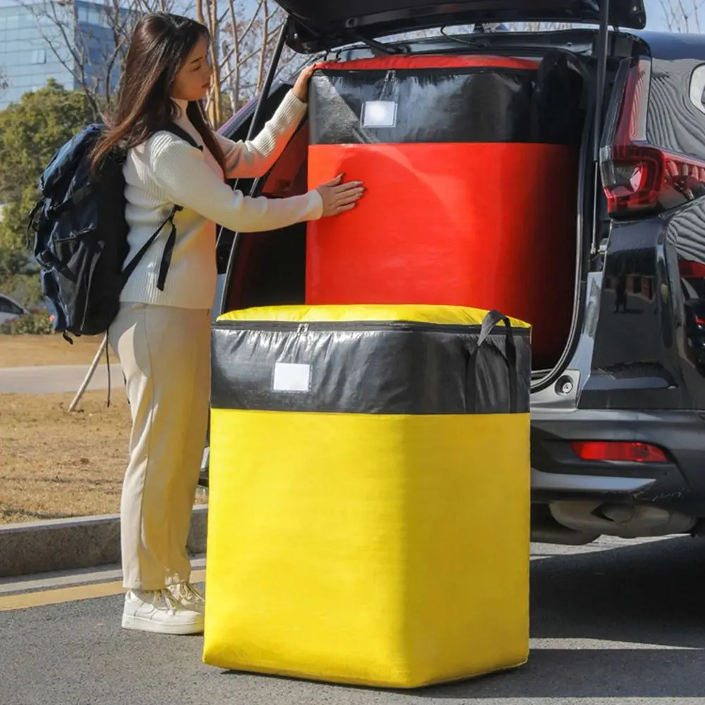 Large Capacity Moving Package Bag Dustproof Moisture-proof Luggage Packing Bag Waterproof Heavy Duty Quilt Clothes Storage Bag