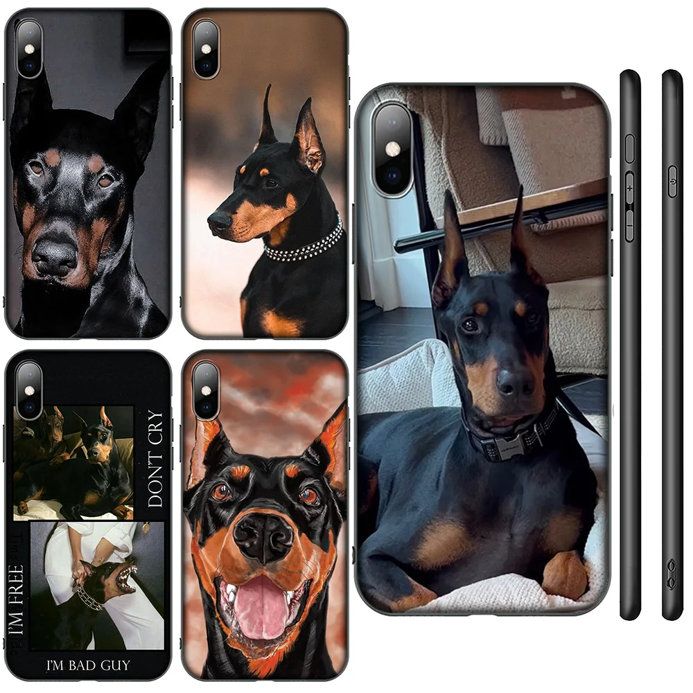 F-49 Doberman Pinscher Dog New Phone Case for Xiaomi Redmi A3X A3 13C 13 12C Note 13 12 11 Pro Pro+