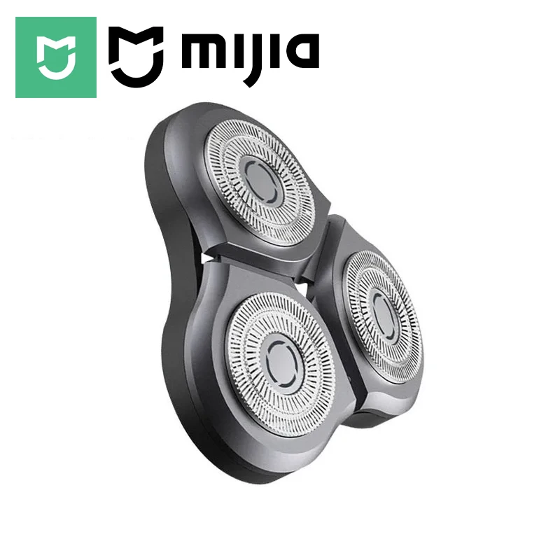 MIJIA Original Electric Shaving Razor Head Compatible S500 S500C S300 Machine Beard Trimmer Replacement Shaver Blade