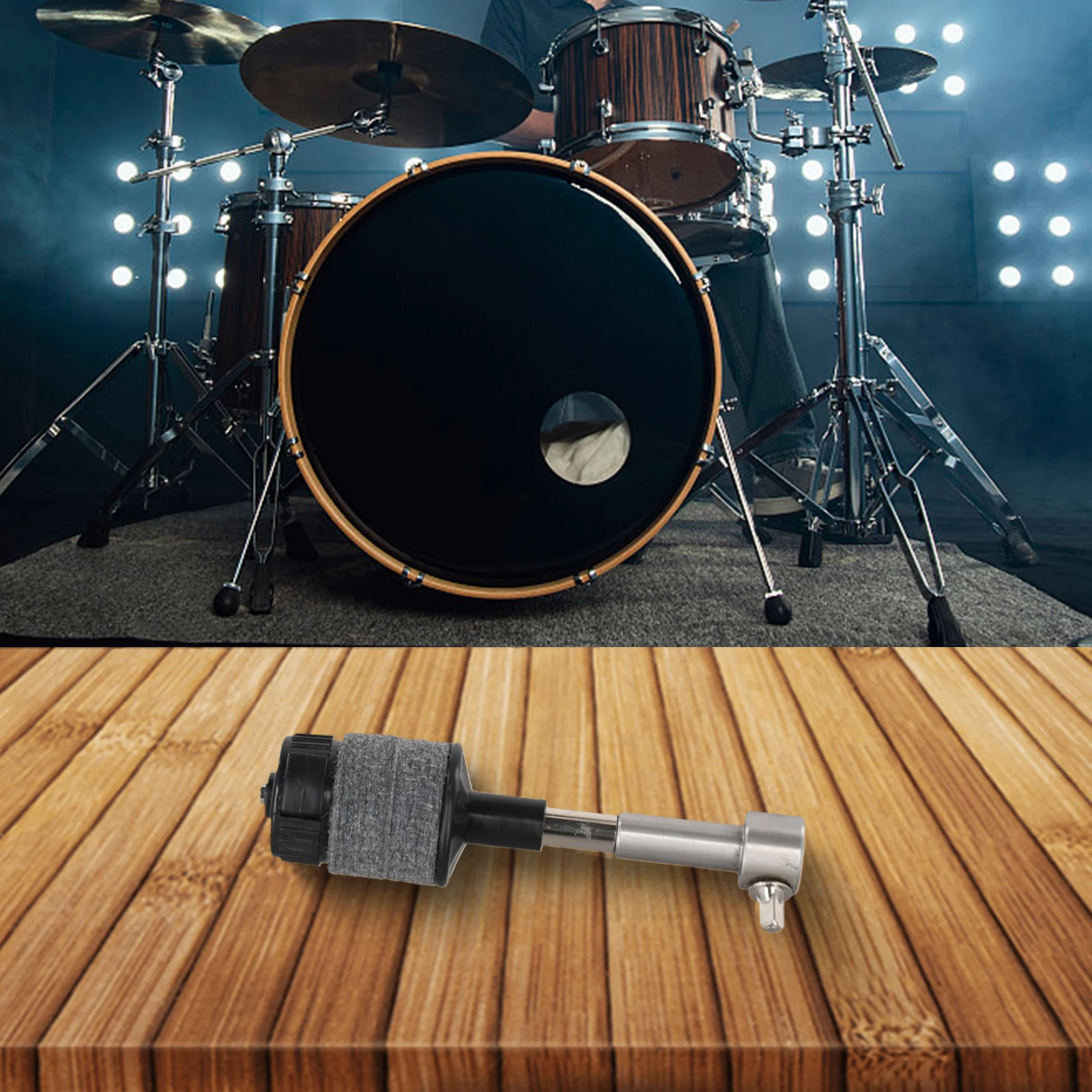 

For Stacker Straight Mount Drum Accessory Enhance Your Setup with Strong Metal Construction and Shock Absorption