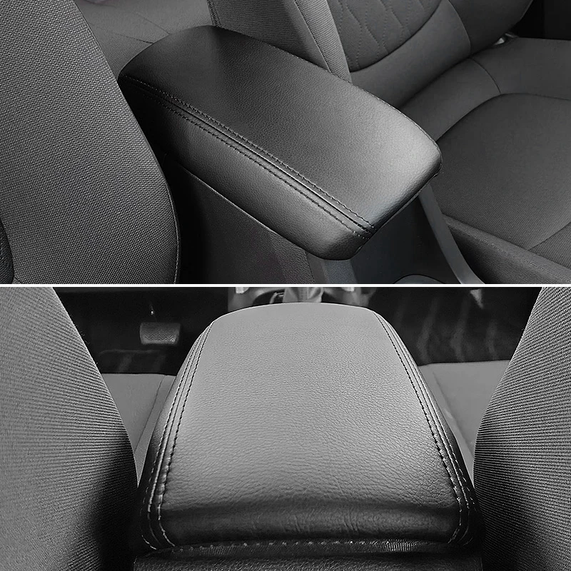 For Toyota Corolla Cross XG10 2021 2022 2023 PU Leather Car Armrest Box Protector Cover Central Control Interior Accessories