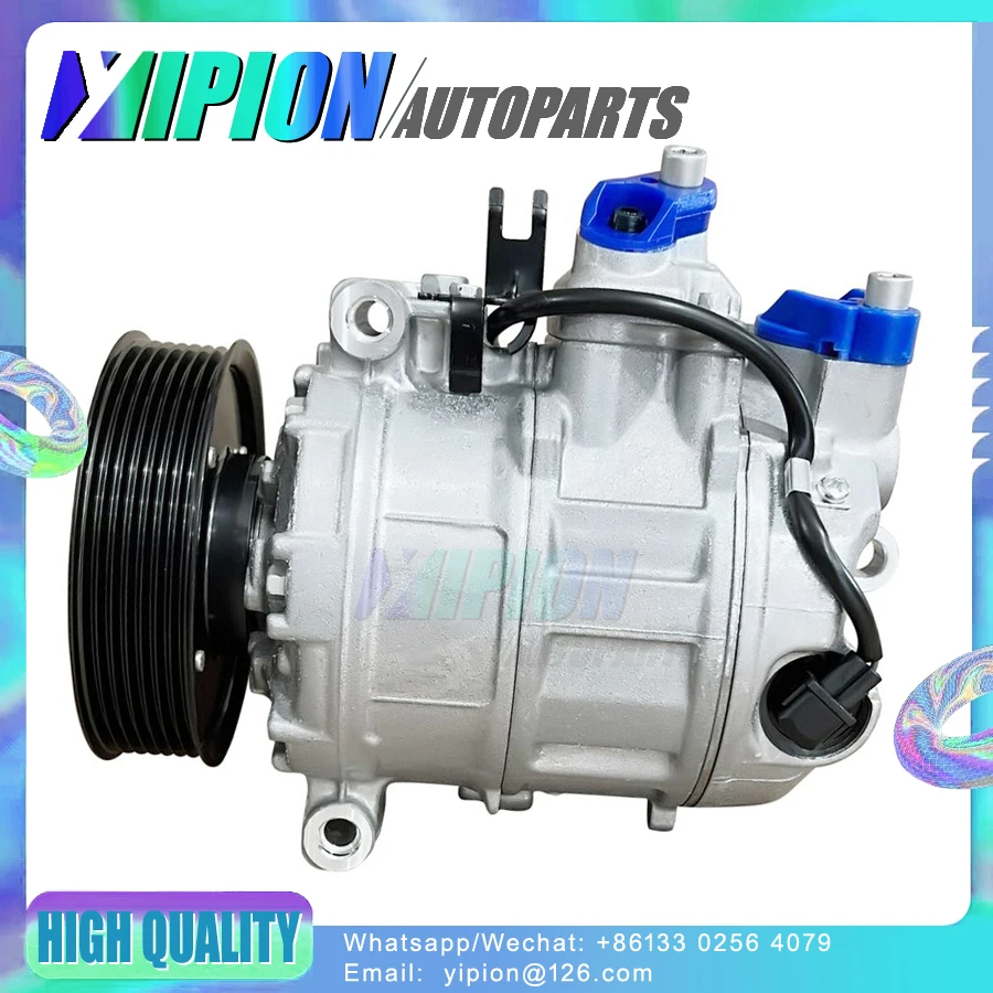 Aircon AC COMPRESSOR For AUDI Q7 VW Touareg 7L6820803C 7L6820803F 7L6820803J 7L6820803K, 7L6820803M 7L6820803Q 7L6820803T