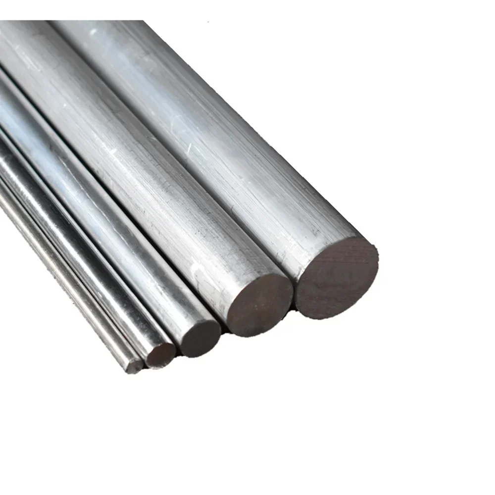 3mm To 500mm Aluminum Al 6061 6063 Round Bar Aluminium Hard Rod Industry Diy Metal Material Frame Metal Bar For Mould Mold