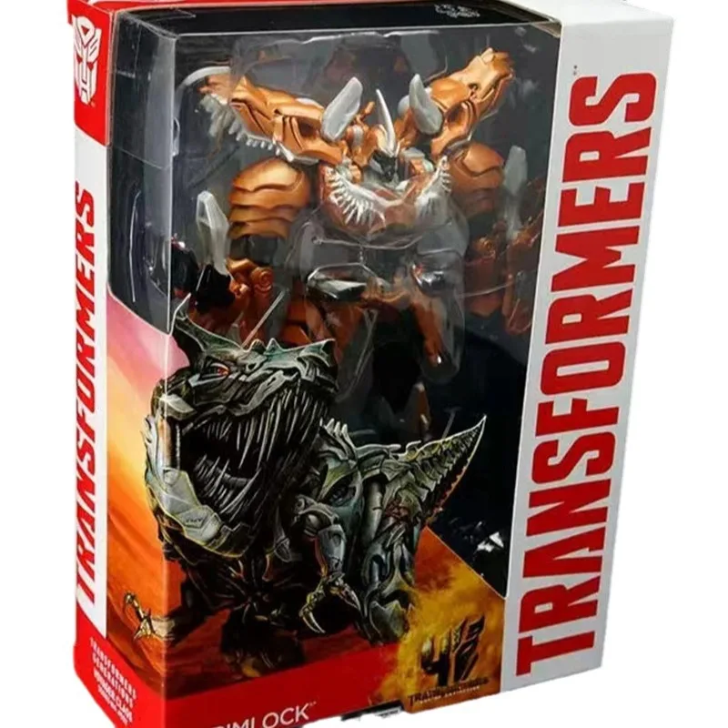 Transformers Series Anime Model Toys, Mechanical Dinosaur V-Grimlock Steel Cable Repaint, Figurines, Holiday Gifts for Boys images - 6