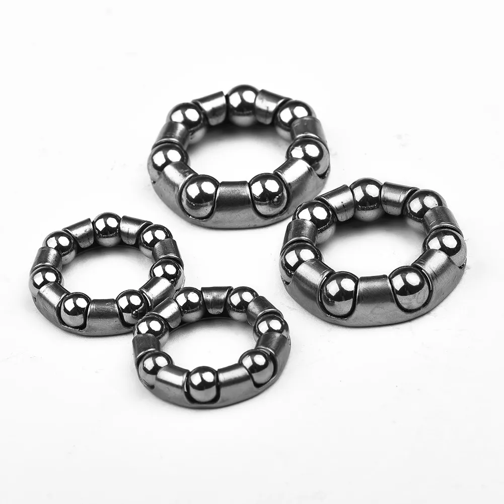 4 Pcs Bicycle Headset Bearing MTB Bicycle Ball Fork Headsets Ball Bearings Set  Steering Retainer Accessories