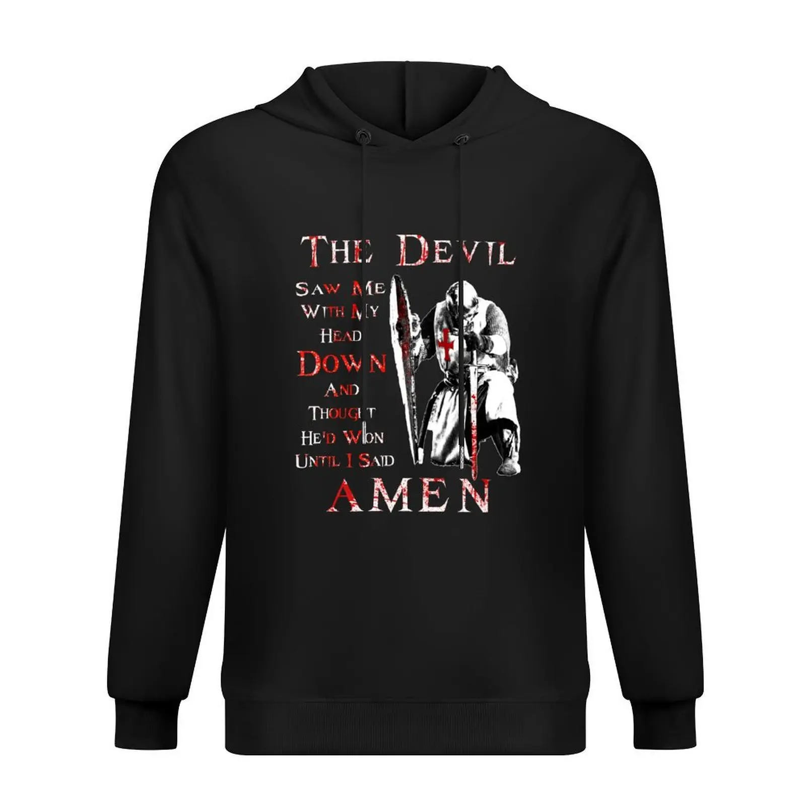 

The Devil Saw Me Hoodie autumn jacket men men's winter sweater anime clothes aesthetic clothing hoodie men