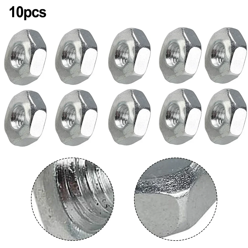 10pcs M8 Guide Bar Nuts Fit For MS 180 250 381 361 440 660 Chainsaw Parts Chainsaw Parts Garden Accessory Tool Parts