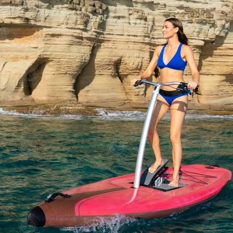 

Super Water Bike Inflatable Stand Up Paddle Board Water Sports Beach Adventure Floating Bike