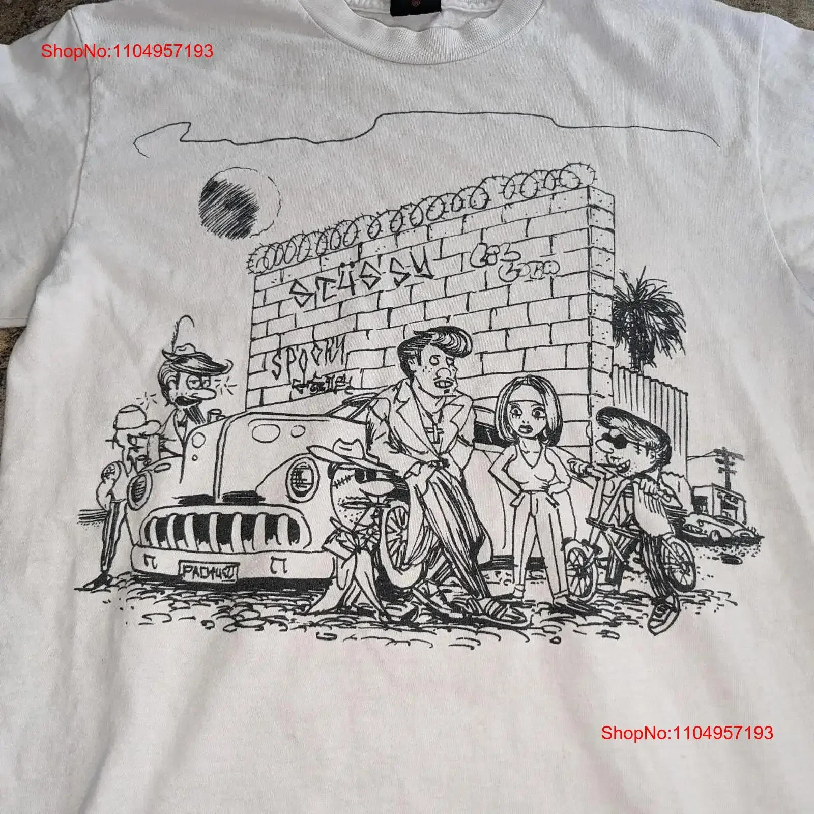 

Gary Panter Classic S 5XL T shirt NE686 vintage Washed Soft graphic Unisex Casual streetwear Stretched fashion Comfortable