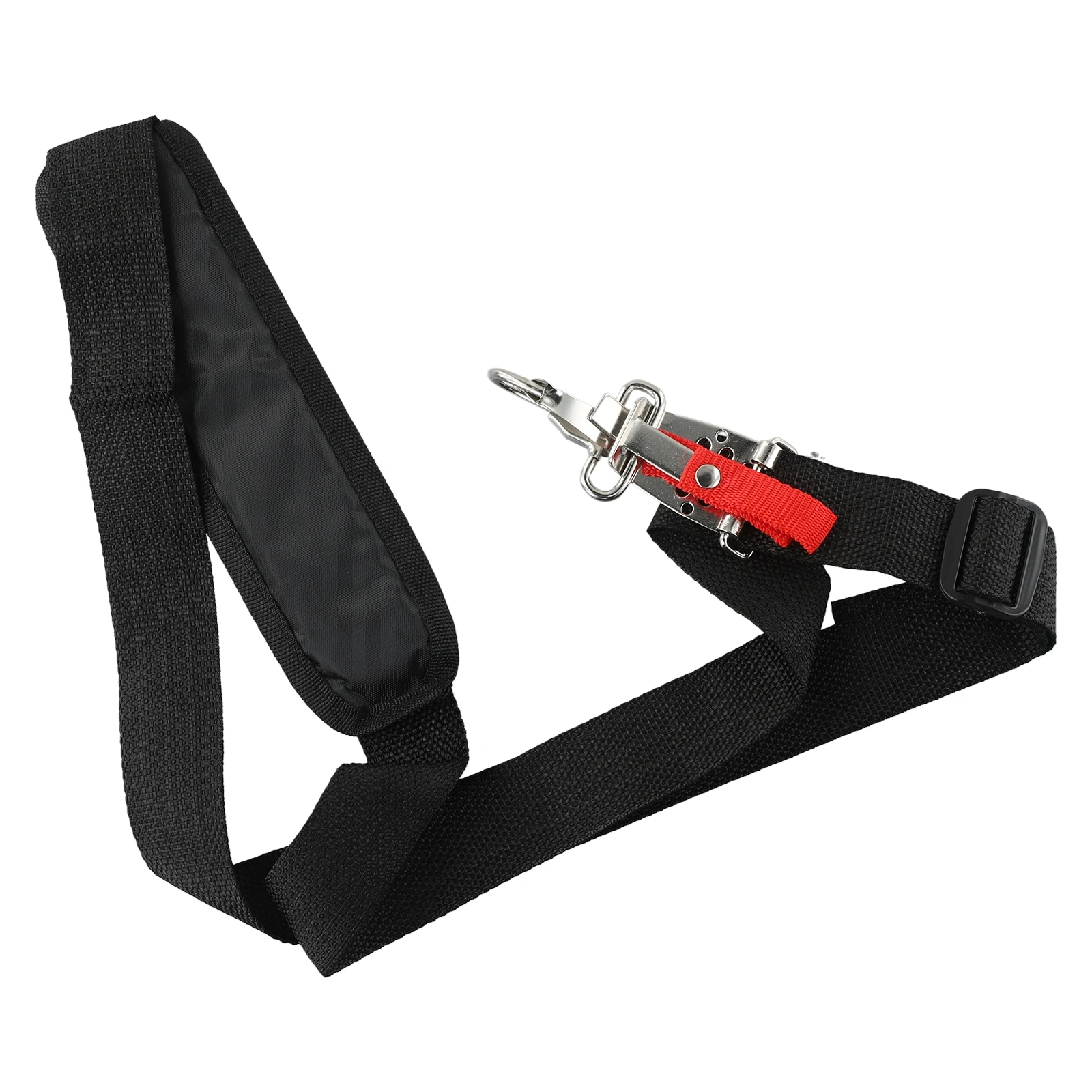 Quick Release Adjustable Shoulder Strap Harness for Brush Cutter and Commercial Grade Trimmers with Loop Mounting