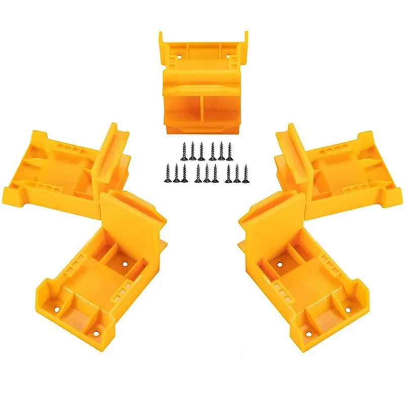 

AA81-Versatile 5Pcs Tool Docking And Battery Storage Wall Mount For 14.4V-20V, For 18V