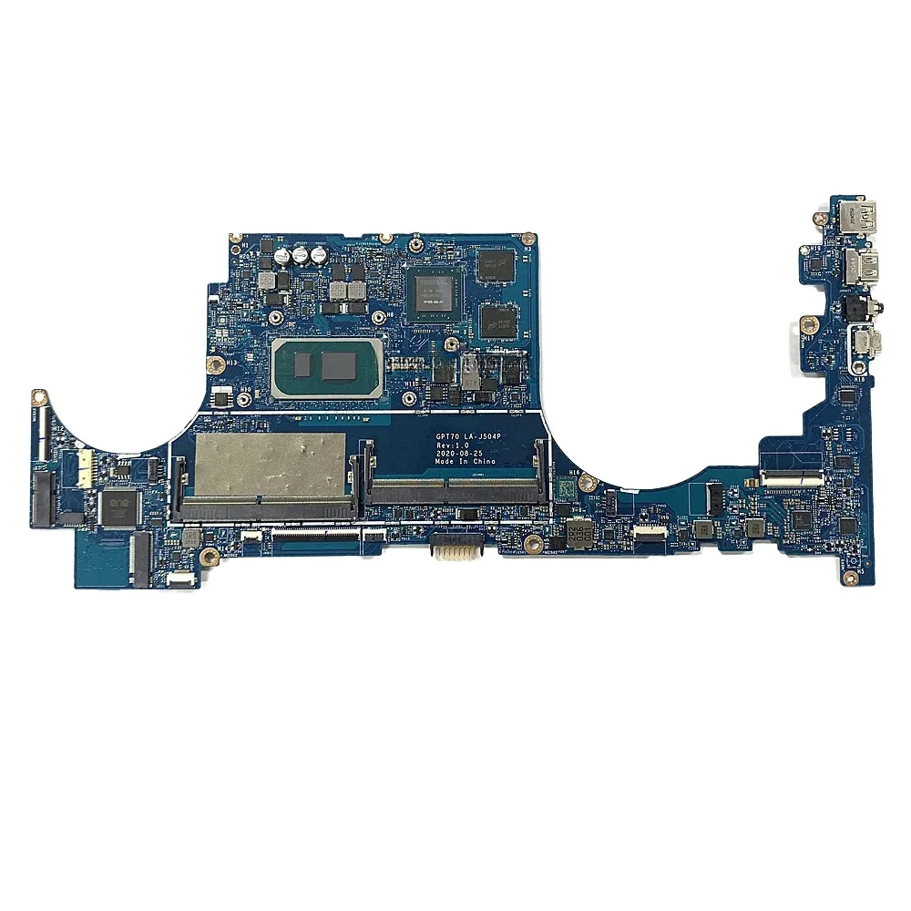 LA-J504P For HP ENVY 17-CG Laptop Motherboard Notebook Mainboard With I7-1165G7 MX450 2G 100% Tested OK