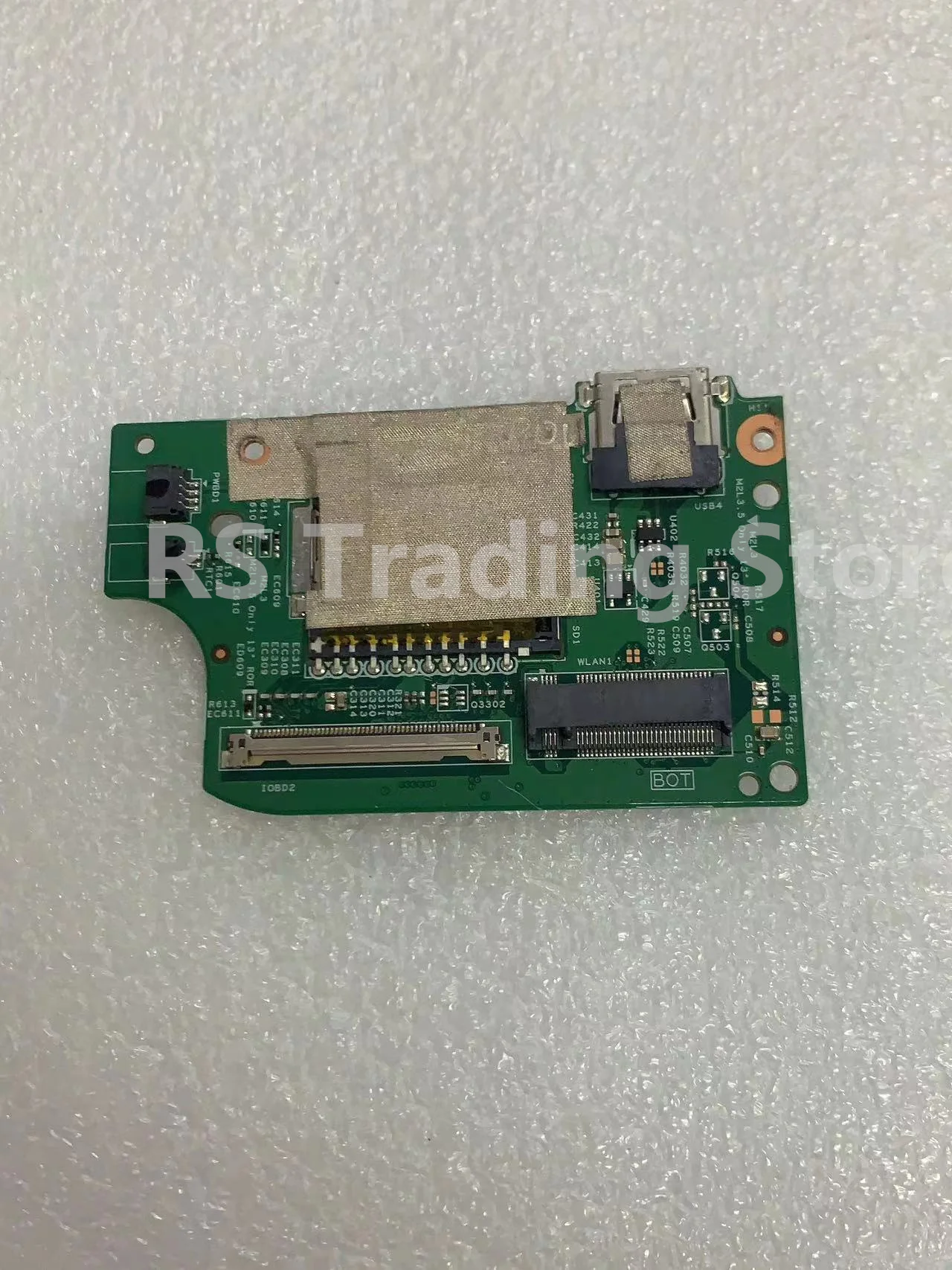 For Dell Inspiron 15 (5568) / 13 (5368 / 5378) / Latitude 3390 2-in-1 USB SD Card Reader IO Circuit Board   JXKP3 0JXKP3