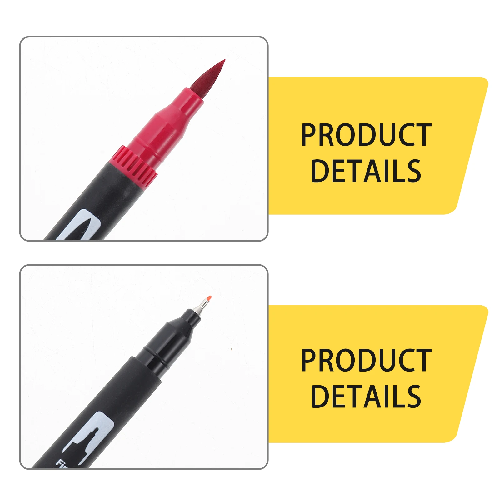 

36 Pcs Double Ended Marker Pen Pens Smooth Painting Watercolor Brush Coloring Gift