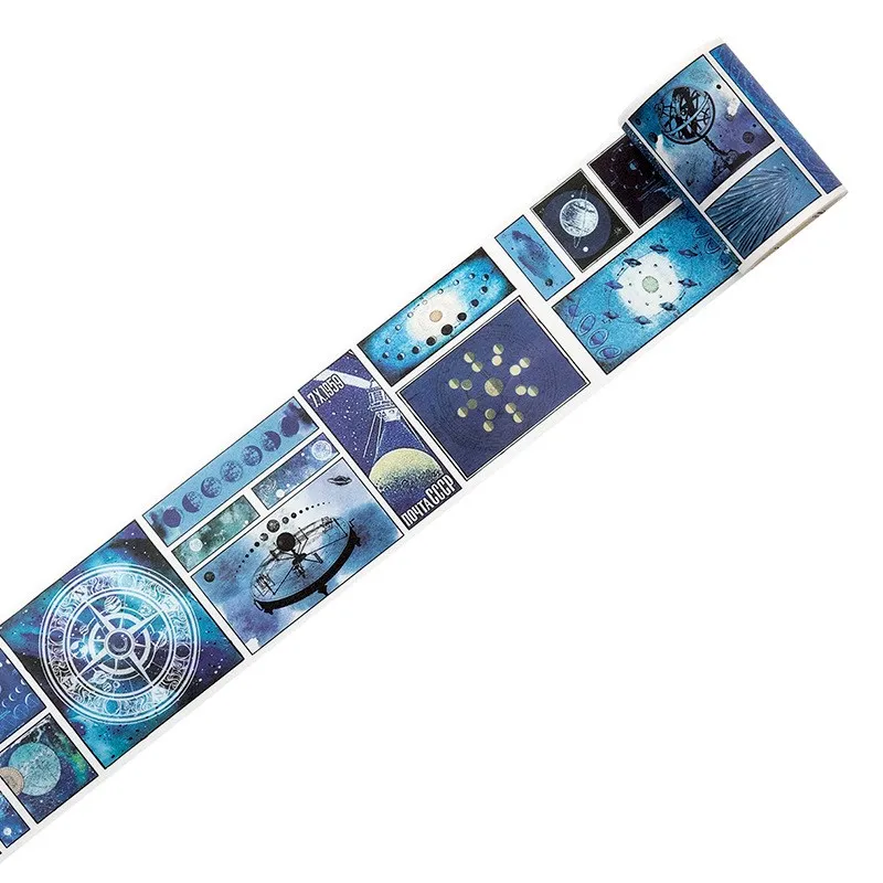 Universe Design Masking Tapes Decorative Washi Tapes For DIY Craft Planners Scrapbooking