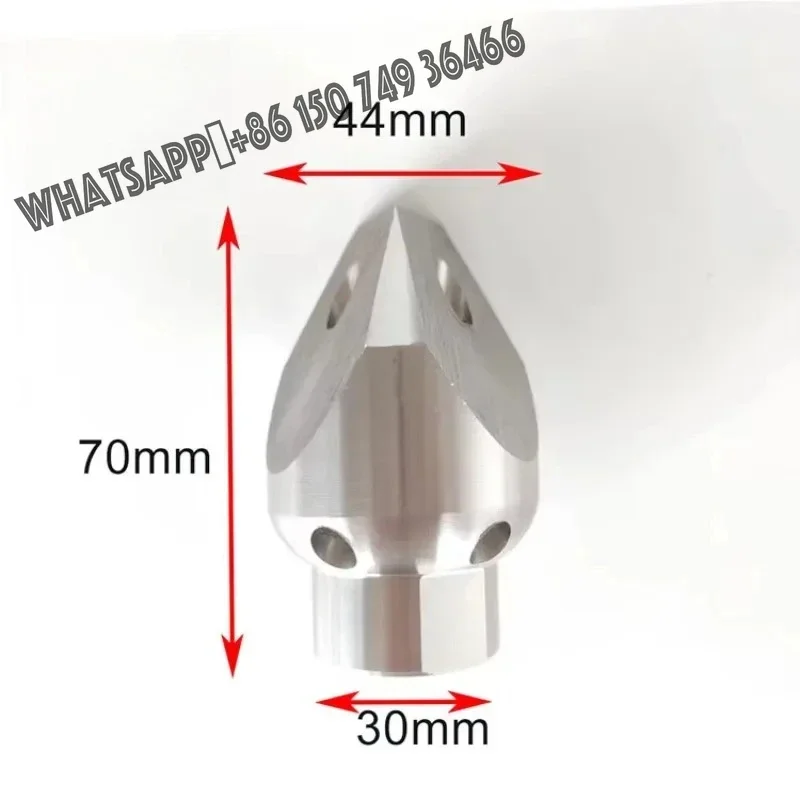 New High Pressure Roots Cutting Jets Milling Type Drain Nozzle for Industrial Pipe Cleaning