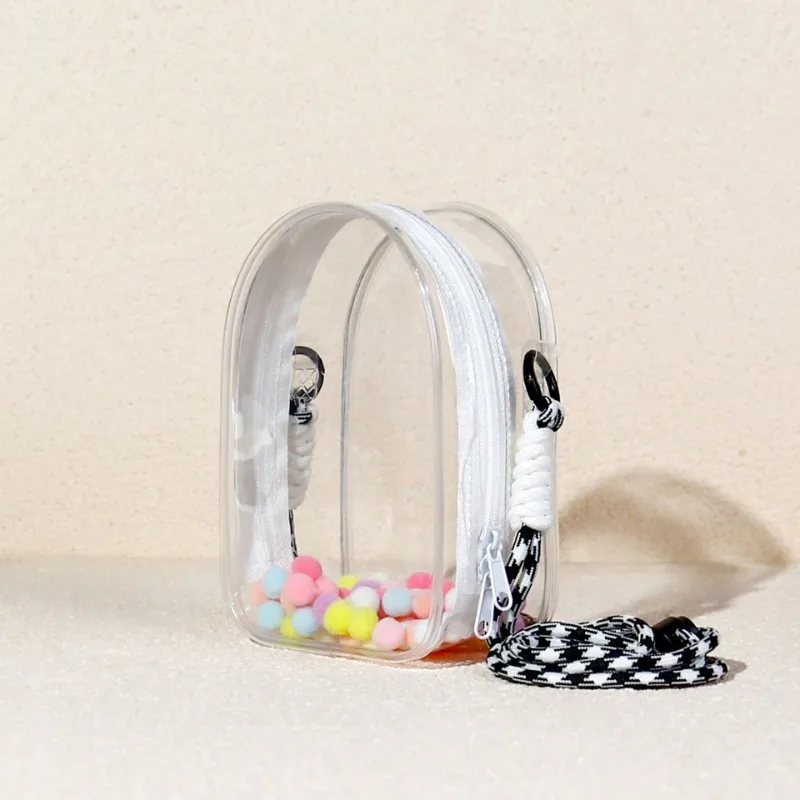 15 سنتيمتر الجيل الثاني لابوبو الكتف القطن دمية الألم حقيبة شفافة الطفل حقيبة مشي تخزين الغبار طبقة رقيقة واقية رائعة #2