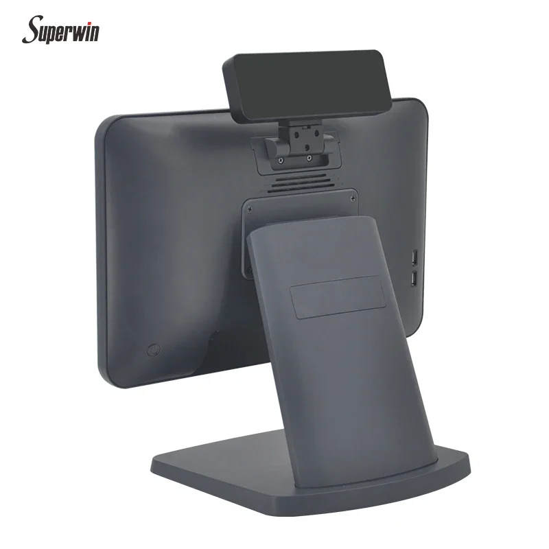 2026 SuperWin Cheap Single Screen Pos Cash Register Single Screen Terminal All In One Pos System