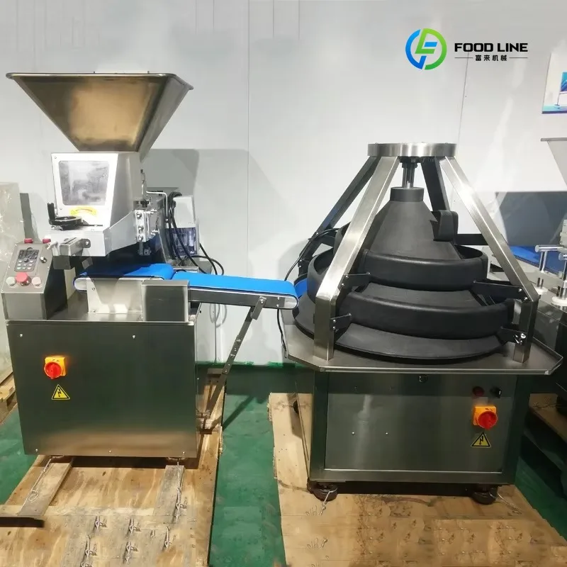 Bakery Bread Cookie Dough Ball Make Machine Dough Cutting Machine Pizza Dough Rounder and Divider Machine Customized