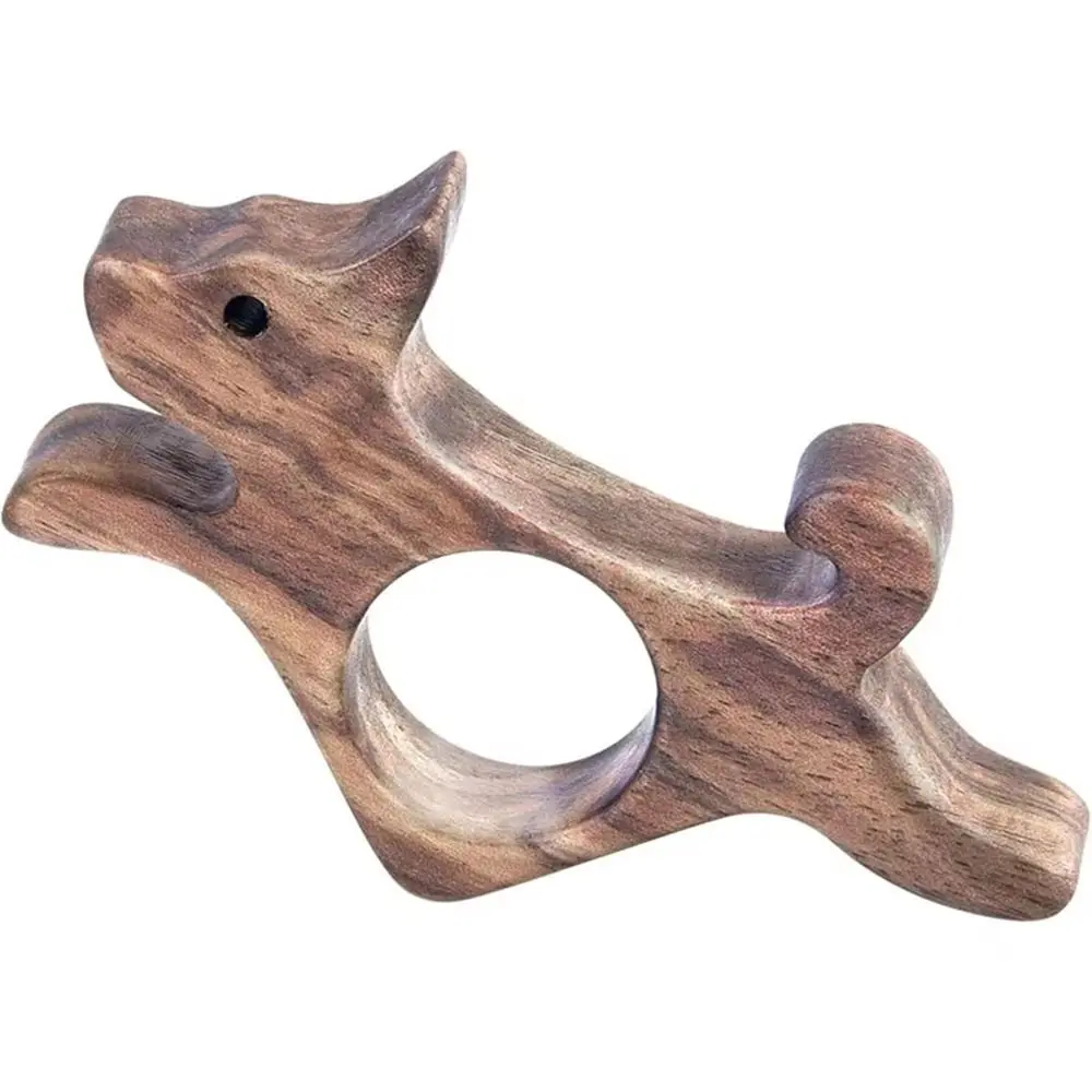 لطيف خشبية كتاب صفحة حامل القط الكلب شكل اليدوية الإبهام الخشب حامل كتب بمناسبة صفحات علامة دليل علامة #5