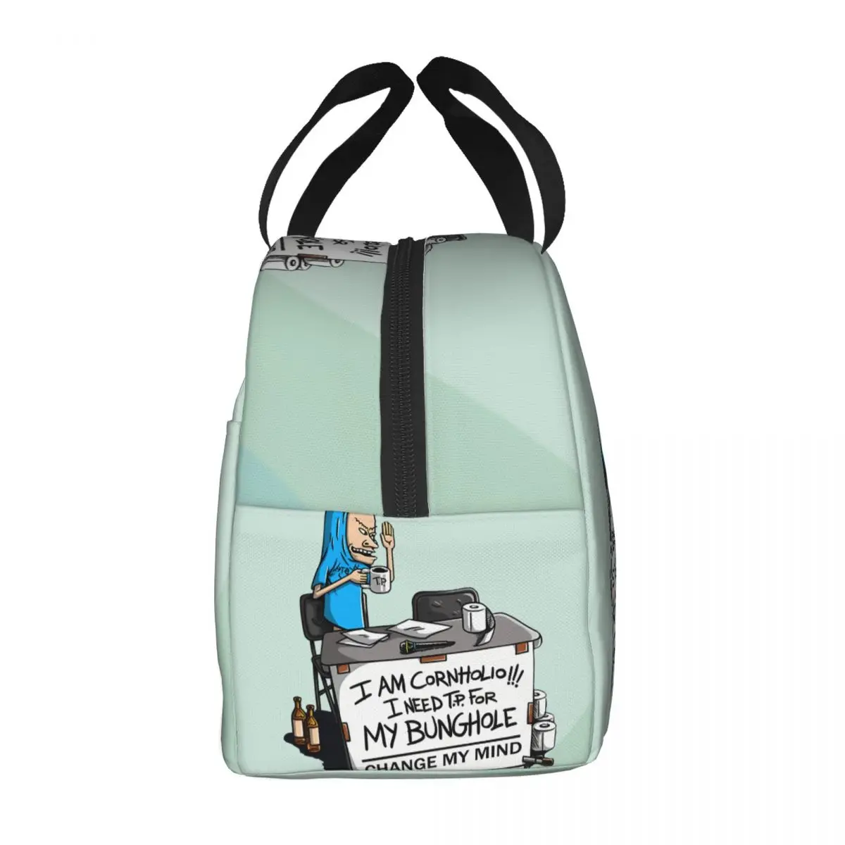 กระเป๋าใส่อาหารสำหรับวัยรุ่นผู้หญิงผู้ชายผู้หญิงผู้ใหญ่2024แข็งแรงใหม่ beavis และ BUTT-HEAD multifunctionlunch containeroffice