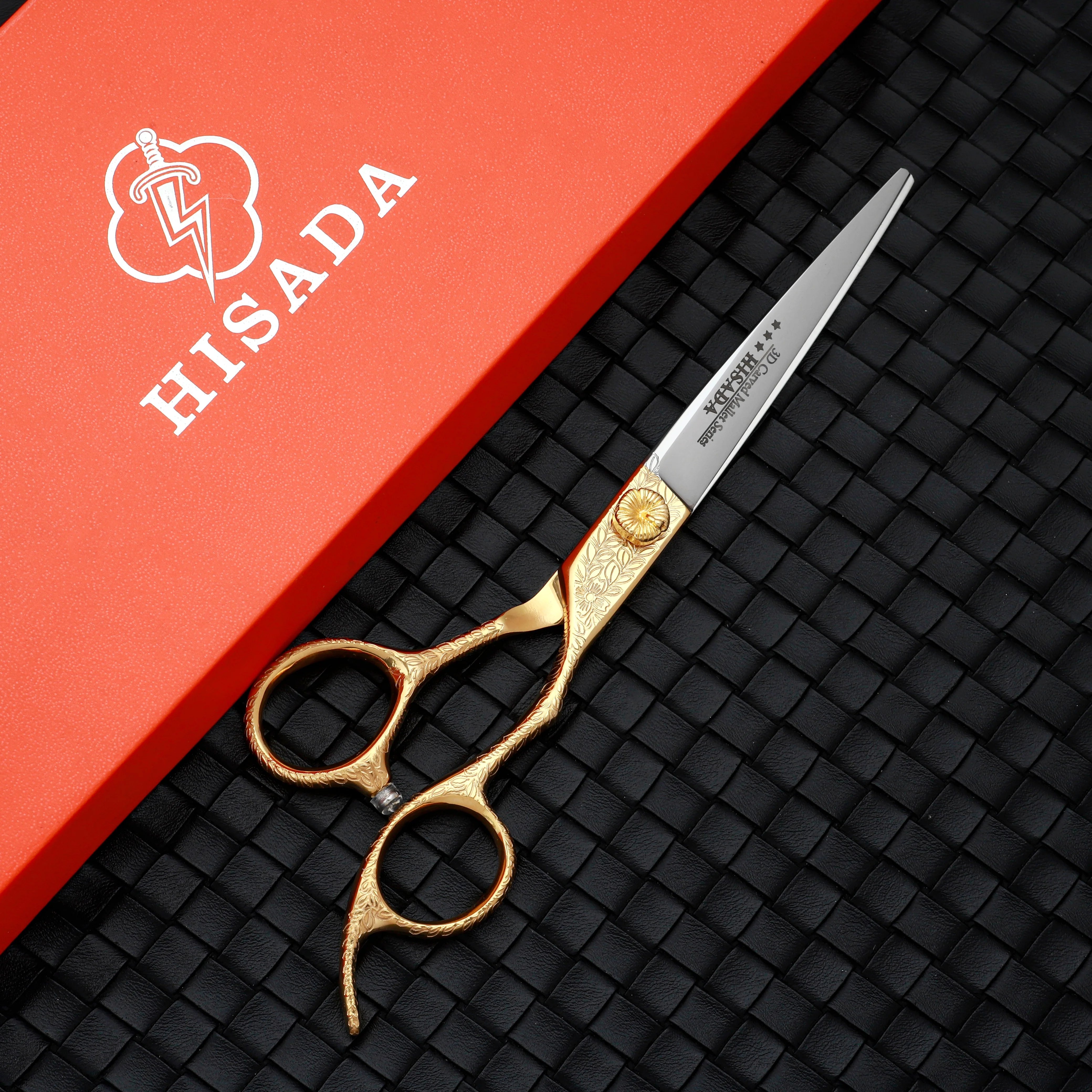 

Professional hair scissors hair scissors Barber shop exclusive scissors 6.0/6.5/7.0/inch high-end scissors Made of VG10 material